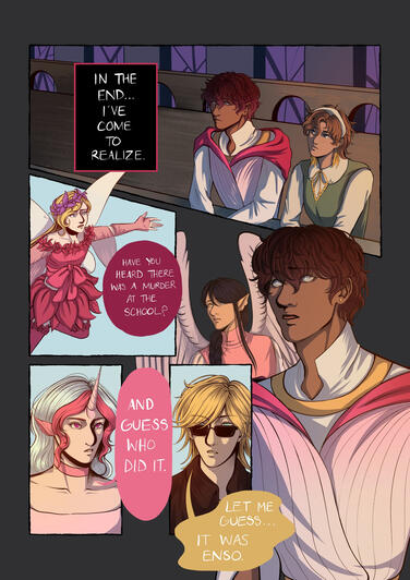 Chained by Fate [OC Comic Strip Page 1 - Once Upon an SMP]