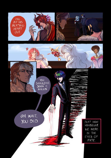 Chained by Fate [OC Comic Strip Page 2 - Once Upon an SMP]